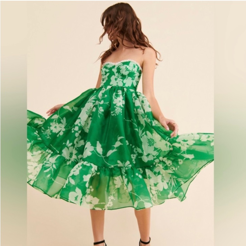 Green Selkie Dress